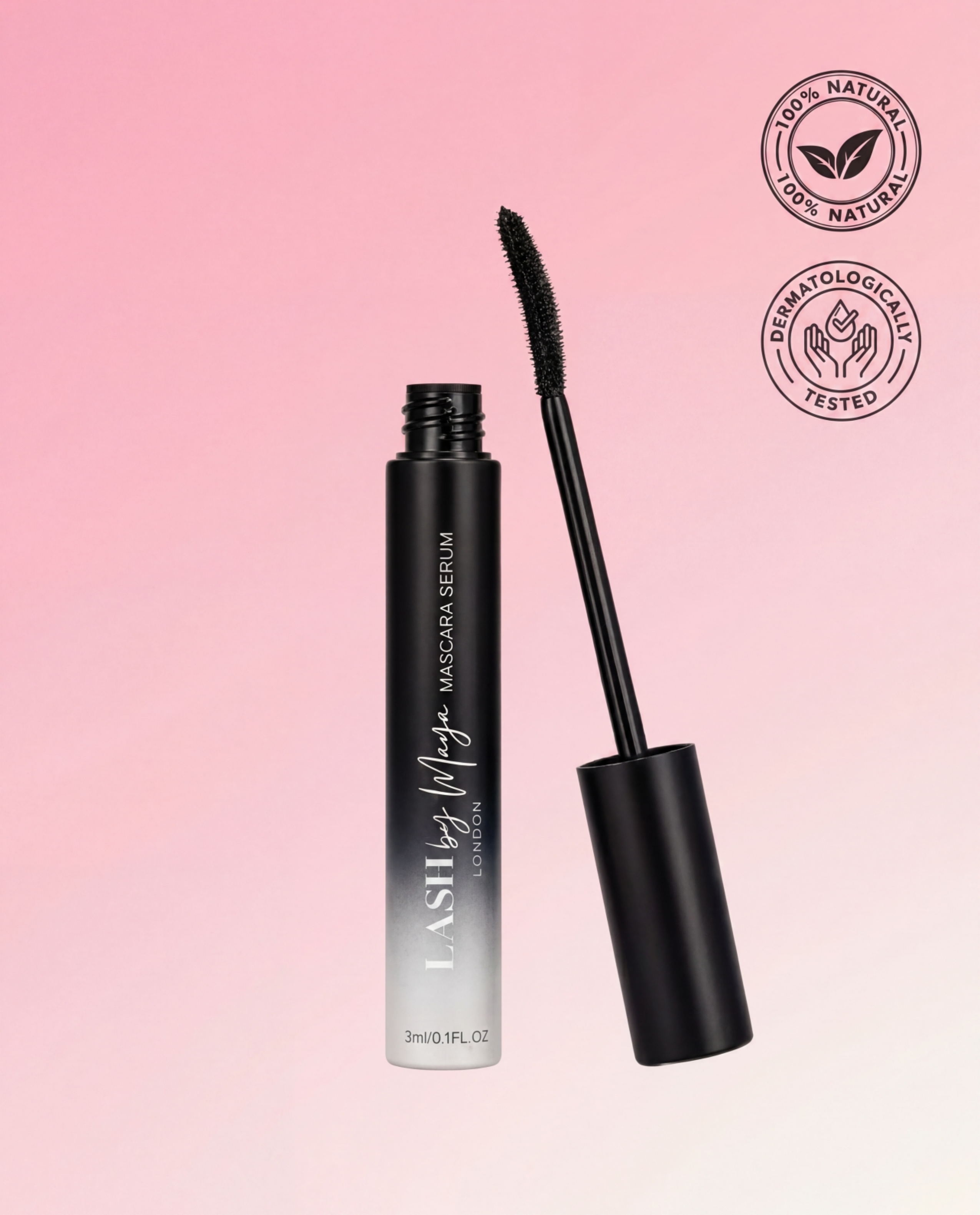 MASCARA INCURVANTE INFUSO CON SIERO PER LA CRESCITA