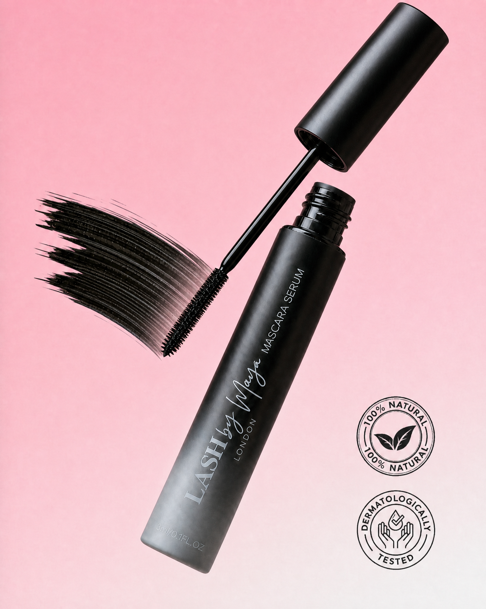 MASCARA INCURVANTE INFUSO CON SIERO PER LA CRESCITA