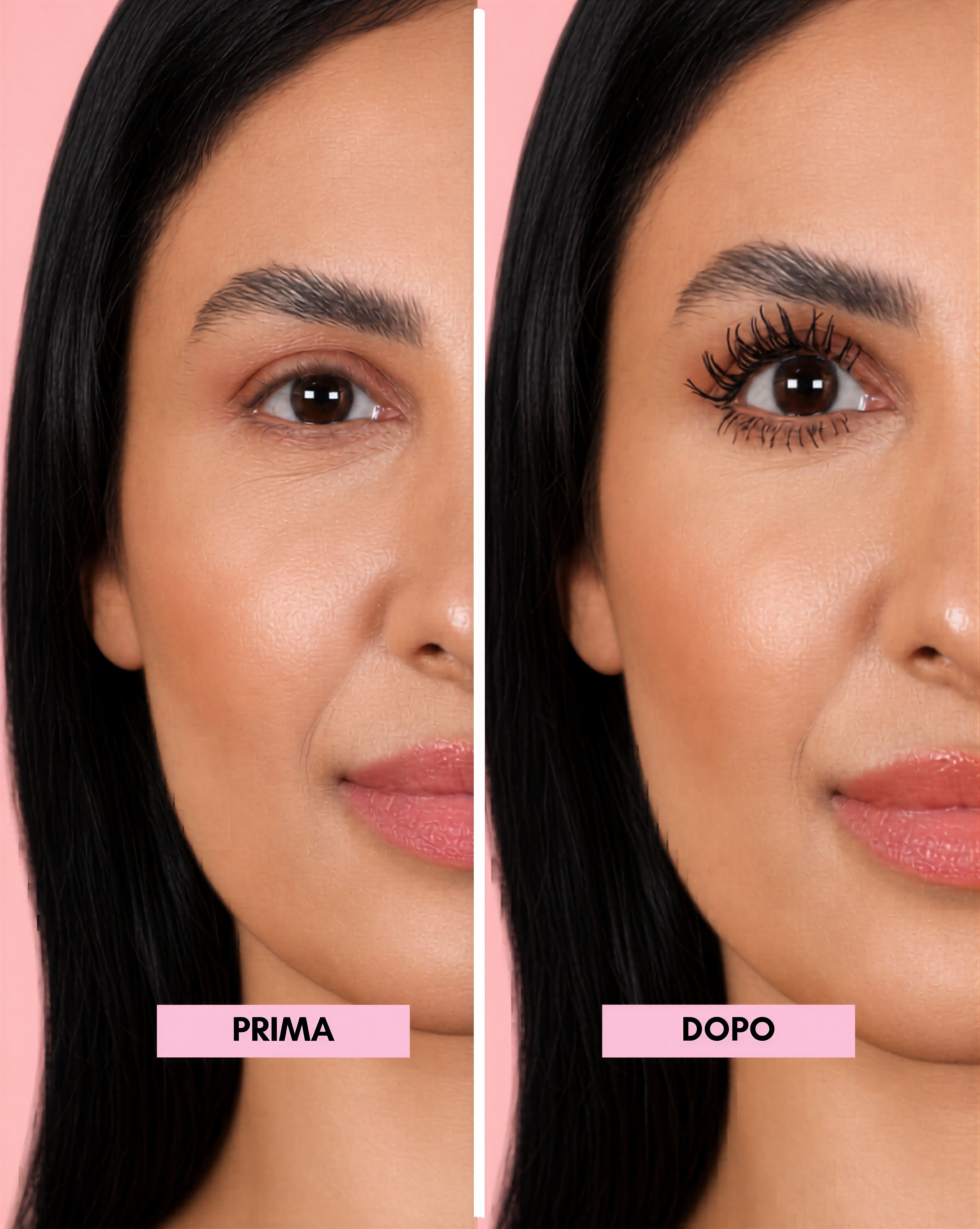 MASCARA INCURVANTE INFUSO CON SIERO PER LA CRESCITA